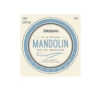 EJ62 80/20 Bronze Mandolin Strings Light 10-34 Cordes pour mandoline