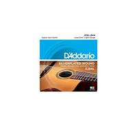 D'Addario Jeu de cordes pour guitare EJ84L 10-44 Léger – Manouche (extrémité à boucle)