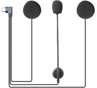 EJEAS Accessoire d'interphone Bluetooth pour casque avec annulation de bruit, compatible avec interphone Bluetooth pour moto V6PRO/V4Plus