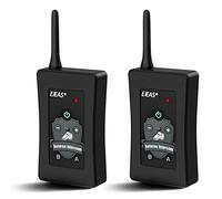 EJEAS FBIM Interphone Bluetooth Professionnel pour Arbitre 850 mAh Full Duplex 1500 M sans Fil avec réduction du Bruit pour Football et Handball (2 pièces)