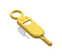 Éjecteur de cartes anti-perte - Extracteur de carte avec emplacement de mémoire | Aiguille 2 en 1 avec emplacement de mémoire | Ouvre-tablette en acier inoxydable pour téléphones portables