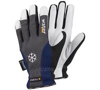 Ejendals Tegera 295 Gant en cuir Taille 8 Gris/Bleu/Blanc