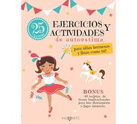 Ejercicios y actividades de Autoestima:: para niñas hermosas y listas como tú (versión en blanco y negro)