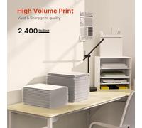 ejet 135X Toner avec Puce Compatible pour HP 135X W1350X 135A W1350A Noir Cartouches de Toner pour HP Laserjet M209dw M234dw M234sdw M234sdn Imprimante (Noir, 1-Pack)