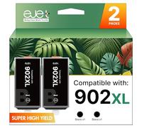 ejet 902XL 902 XL Cartouche d'encre compatible pour imprimante HP 902XL 902 XL à utiliser avec imprimante OfficeJet Pro 6968 6978 6958 6962 6954 6960 6970 6979 6950 Noir