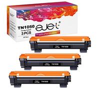 ejet TN1050 Cartouches de Toner Compatibles pour Brother TN1050 TN-1050 pour Brother MFC-1910W DCP-1610W HL-1110 HL-1210W DCP-1510 DCP-1512 DCP-1612W HL-1112 MFC-1810 HL-1212W Iimprimante(3-Noir)