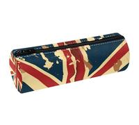 EJFICAHG Sac À Crayons Drapeau Vintage des Etats-Unis Et du Royaume-Uni Trousse À Crayons Trousse De Papeterie Trousse À Stylos Trousse À Cosmétiques Trousse De Maquillage