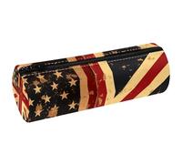 EJFICAHG Sac À Crayons Drapeau Vintage des États-Unis Et du Royaume-Uni Trousse À Crayons Trousse De Papeterie Trousse À Stylos Trousse À Cosmétiques Trousse De Maquillage