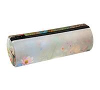 EJFICAHG Sac À Crayons Escargot Fleurs Trousse À Crayons Trousse De Papeterie Trousse À Stylos Trousse À Cosmétiques Trousse De Maquillage