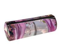 EJFICAHG Sac À Crayons Serviette Eiffel Paysage De Rêve Trousse À Crayons Trousse De Papeterie Trousse À Stylos Trousse À Cosmétiques Trousse De Maquillage