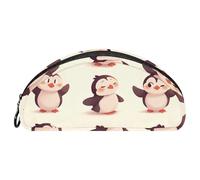 EJFICAHG Trousse À Crayons Mignon Set De Pingouins Trousse À Crayons Trousse À Stylos Pochette À Fermeture Trousse De Maquillage Et De Cosmétique Organisateur De Voyage