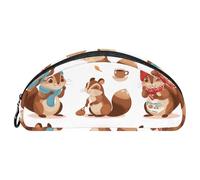 EJFICAHG Trousse À Crayons Set Chipmunk Mignon Trousse À Crayons Trousse À Stylos Pochette À Fermeture Trousse De Maquillage Et De Cosmétique Organisateur De Voyage