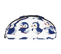 EJFICAHG Trousse À Crayons Set De Pingouins Mignons Trousse À Crayons Trousse À Stylos Pochette À Fermeture Trousse De Maquillage Et De Cosmétique Organisateur De Voyage