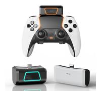 EJGAME Batterie rechargeable compatible avec manette PS5 Dualsense/Edge, 2000 mAh avec indicateur LED et câble de charge USB de type C