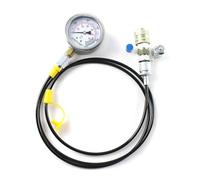 EJGMCNSGB Kit de manomètre hydraulique 60 Mpa - Kit de Test Professionnel pour tracteurs Case et | Comprend Un Tuyau de 66 Pouces et Un raccord Rapide.