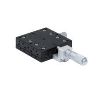 EJGMCNSGB Station de découpe axe X 125 * 125 mm, Plateforme de déplacement Manuel, Table coulissante linéaire LX125-C LX125-L LX125-R, Traverse (125-R)