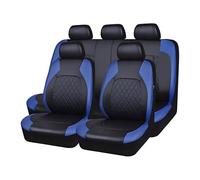 EJHJH Ensembles Housses Siège Voiture pour Renault Laguna III Hatchback 2007-2015, Cuir 5 Places Housse Siège Auto Avant Arrière Nonsli Protecteur Siège,Blue