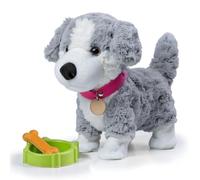 eJog Pup Chien Interactif Enfant à Commande Vocale, Peluche Chien Qui Marche, Parle, Aboie, Remue la Queue, Jouet Électronique, Chiot en Peluche, Cadeau pour Enfant 3+ Ans