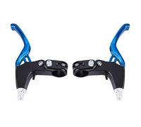 Ejoyous 1 Paire de Levier de Frein de Vélo, Commande de Frein de Vélo, Leviers de Frein de Vélo, Poignées de Frein Antidérapantes, Couvre-Guidon Pour la Plupart des Vélos (Bleu)