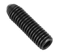 Ejoyous 10 Morceaux de Pistons Sphériques Set M6 Vis File Six Cant en Acier au Carbone avec Mécanisme de Ressort pour Dispositifs de Dispositifs Mécaniques (M6 * 25 (10pcs))