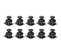 Ejoyous 10 Pièces Capteur de Joystick ABS PCB Module de Contrôleur de Jeu KY 023 Sortie Analogique Double Axes pour PS2 Télécommande Robot Bricolage Ensemble de Remplacement