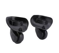 Ejoyous 2 TRILLES SET, 360 Degrés Rotation Rouleaux Pivotants Roules de Remplacement pour les étuis de Voyage avec du Matériau PVC Facile à Installer sans Outils