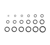 Ejoyous 279 Pièces/ensemble Joint Pièces de Rechange Joint Torique en Caoutchouc 18 Taille Tuyauterie Hydraulique pour Automobiles et Machines-outils