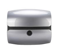 Ejoyous 32L CAPACITÉ CAPILLE COLAT DE TAIR LOCABLE pour Les MOTORES, Boîte Supérieure Arrière, Pluie DE la Pluie Épreuve Légère DE Poussière Robuste, Ample Espace DE Stockage élevé (Gris argenté)