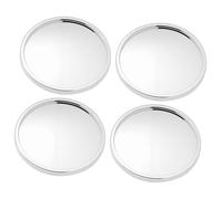 Ejoyous 4 Pièces Capuchon de Centre de Roue de Voiture Couvercle de Capuchon de Moyeu de Centre de Roue ABS 62 Mm de Diamètre Extérieur 47,5 Mm de Diamètre Intérieur Remplacement de Jante à Clipser