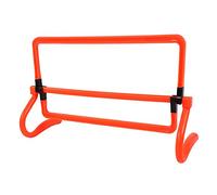 Ejoyous 5pcs Haies d'entraînement, Haies de Vitesse Vitesse Pliable réglable/Haies d'agilité pour l'entraînement des Haies de Football Basket-Ball Baseball athlétisme, Orange