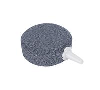 Ejoyous Accessoires de Pompe à Oxygène pour Aquarium, Pierres à Air, Kit de Pierre à Bulles en Carbure de Silicium avec Tuyau de 2 M, 4 Ventouses, Installation Facile, Conception Ronde, pour Aquarium