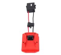 Ejoyous Adaptateur de Batterie 18V pour Jouets à roulettes Peg Perego Power Wheels, Connecteur avec Harnais de Câble 12 AWG et Porte-fusible pour Projets DIY de Robotique et Voitu (Connecteur Noir)