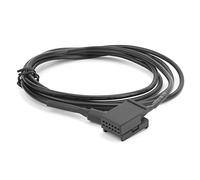 Ejoyous Adaptateur de Câble Auxiliaire Câble Audio de Voiture Plug and Play Adaptateur d'entrée Audio Bluetooth avec 4 Broches Radio de Retrait pour Pilotes 6000 CD 5000 CD