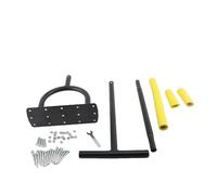 Ejoyous Aérateur de Pelouse, Outil Manuel en Acier au Carbone, 15 Embouts en Acier Inoxydable, Conception Ergonomique avec Poignée en T pour Une Aération Efficace du Sol et du Jardinage