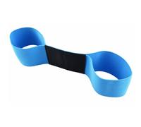 Ejoyous Aide à l'entraînement au Swing Portable, Entraîneur de Posture des Bras avec Bande élastique, Tissu en Nylon Indéchirable, 40 X 7 X 1 Cm, Aide à Corriger la Position du Bras pour la (Blue)