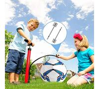 Ejoyous Aiguille de Pompe à Ballon de Gonflage d'air, Aiguilles à Gonflage Rapide en Acier Inoxydable pour Ballons de Sport, Paquet de 30 avec Rangement Portable pour Athlètes (Silver)