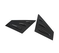 Ejoyous Aileron Latéral de Rétroviseur ABS, 2 Pièces, Garniture de Rétroviseur Auto-adhésive, Réduction du Bruit du Vent, Blocage du Flux d'air pour Les Conducteurs 2015 2021, Fenêtre vers Le Bas,