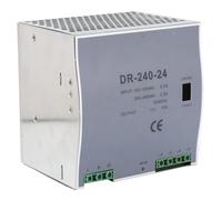 Ejoyous Alimentation CA vers CC Alimentation à Découpage sur Rail DIN en Acier laminé à Froid 240 W 100 à 120 V 200 à 240 V Protection Contre Les Surcharges pour Armoires de Commande Systèmes LED