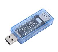 Ejoyous AMMETTER VOLTMETER DE DÉTECTOR USB, Affichage Numérique DE l'écran LCD, des Données DE Charge en Temps Réel, Matériau Durable, Fonction DE Mémoire pour la Banque d'alimentation DE