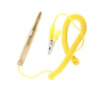 Ejoyous Ampoule de Testeur de Circuit, Crayon de Test de Véhicule Jaune DC 6V 12V 24V pour Voitures et Motos