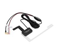 Ejoyous Antenne Radio Dab de Voiture, ABS de Haute qualité, Amplificateur de Signal 20 DB, adapté à l'audio de Voiture et, Fil de 3 Mètres pour Une Réception Améliorée