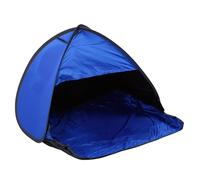 Ejoyous Auvent Pop-Up Mini Tête, Tente d'intimité en Tissu Occultant avec Poches en Filet Intelligentes, Abri de Camping de Plage Compact pour Le Plaisir en Plein Air