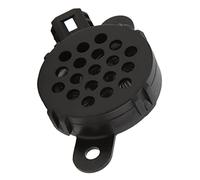 Ejoyous Avertisseur Sonore électronique Bip Continu Sonnerie Constante Klaxon D'alarme Fort OE 25640 Plug and Play avec Boîtier ABS pour Voitures Camions SUV