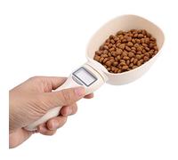 Ejoyous Balance à Cuillère, Balance de Cuisine Numérique, Cuillère à Mesurer Portable pour Aliments pour Animaux de Compagnie, Cuillère à Mesurer électronique pour Aliments pour Chats et