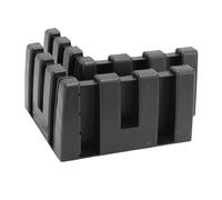 Ejoyous Blocs d'organisation de Coffre de Voiture, Séparateurs de Stockage de Marchandises en Plastique PP Durable, Empêche le Roulement, mobilité Facile pour SUV, Berlines, Camions