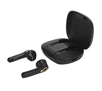 Ejoyous Bluetooth Écouteurs avec Affichage LED de la Batterie (Black) | Casque stéréo à commande tactile, Bluetooth 5.0, portée de transmission de 10 m, batterie de 50 mAh, salle de sport et