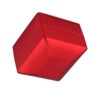 Ejoyous Boîte à Anneau, Belle Boîte d'Affichage à Anneau, Bonne durabilité Boîtier de Rangement de Stockage pour la Proposition de Bijoux de Bijoux Affichage (rouge)