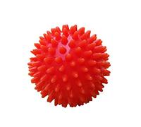 Ejoyous Boule de Massage pour Soulager les Douleurs Musculaires, Boule de Massage PVC à Picots Point de Déclenchement, pour la Relaxation du Dos, des Pieds et des Mains (ORANGE)