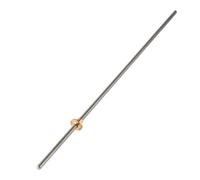Ejoyous Broche Filetée T8, Vis à Tige Filetée à Filetage Trapézoïdal de 8 Mm avec écrou pour Imprimante 3D (500mm)