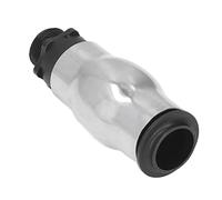 Ejoyous Buse de Fontaine à Jet de Mousse, Buse à Mousse Bouillonnante, 304 Acier Inoxydable Filetage G1 Mâle Jet Central Droit Forme Champagne, pour Jardin étang Lac